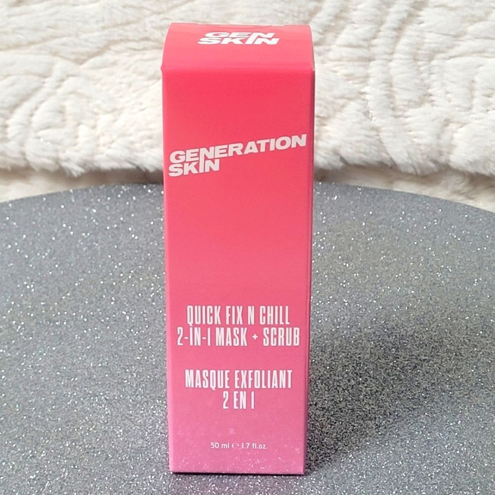 Generation Skin Quick Fix N Chill 2 in 1 Mask and Scrub New in Sealed Box